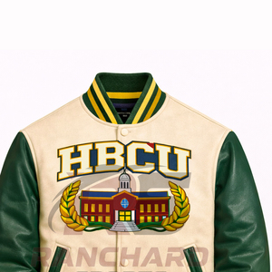 Veste universitaire légère pour homme HBCU, coupe confortable, veste universitaire personnalisée, veste de collège, veste universitaire sur mesure - Product Image 2