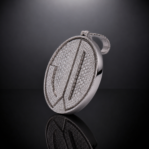 VVS Moissanite Round Brilliant <b>Cut</b> Pendant 925 Sterling Silver Rhodium Plated Hip Hop Iced Out Trendy Necklace - Product Image 3