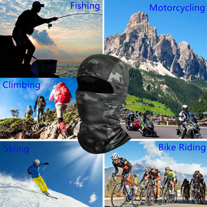 Pasamontañas Sublimado de Diseño Personalizado, Máscara Facial Completa Ligera para Deportes al Aire Libre de Verano, Pesca y Ciclismo - Product Image 6
