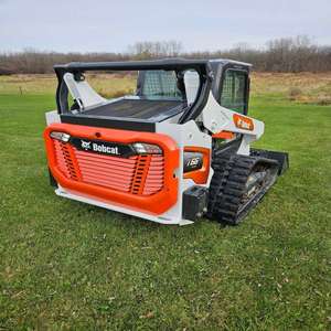 Chargeuse compacte sur chenilles Bobcat T66 avec moteur diesel Perkins, haute efficacité opérationnelle, boîte de vitesses et PLC à vendre - Product Image 2