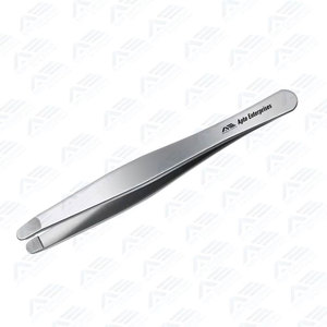 Pinzas Personalizadas para Cejas y Pestañas con Logotipo, Herramientas de Belleza al por Mayor, Pinzas Profesionales de Acero Inoxidable - Product Image 2