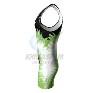 Combinaison de lutte personnalisée pour homme adulte, légère, en spandex/polyester, séchage rapide, respirante, tissu 220g - Product Image 4