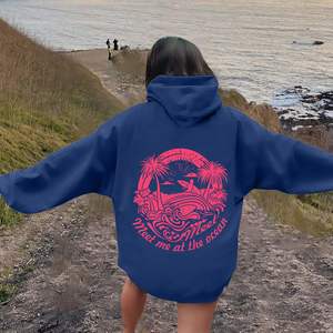 เสื้อสเวตเชิ้ตผู้หญิงคุณภาพสูง ทรงหลวม มีฮู้ด สวมใส่สบาย เหมาะสำหรับฤดูใบไม้ร่วง แขนยาว ออกกำลังกาย วิ่ง - Product Image 2