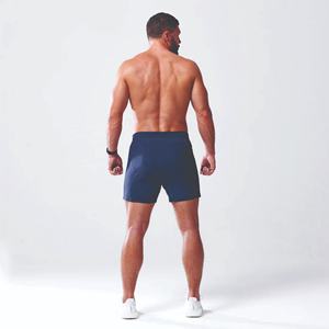 ECONEX SPORTS 2025 Gusset tela elástica que absorbe la humedad transpirable India Ink Lab 360 pantalones cortos de 5 pulgadas con pretina unida - Product Image 3