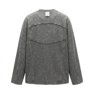 T-shirt en coton pour homme, coupe ample, décontracté, imprimé, manches courtes, col rond confortable, logo personnalisé, vente en gros - Product Image 4