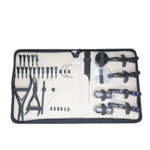 Wholesale FOB <b>Cheap</b> Price Custom Branded Logo Color Hair <b>Extension</b> Tools Kit Salon Tool Set For Commercial Use - Product Image 3