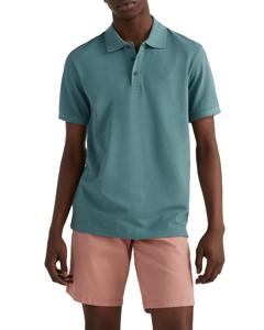 Camiseta Polo Deportiva Casual Personalizada con Sublimación, Transpirable, de Algodón, con Manga Corta y Cuello, Diseño de Patrón Sólido - Product Image 1