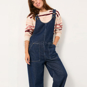 Premium Quality <b>Women</b> Jeans Overalls Jeans <b>Dungarees</b> Bib Pants Casual Fashion Cotton Made Adjustable Strap - Product Image 5