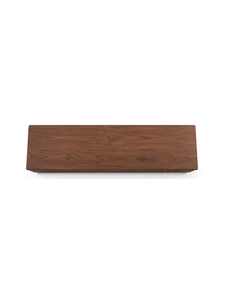 Meuble de salon scandinave moderne en bois massif avec 3 compartiments, design à panneaux plats, meuble de rangement - Product Image 4