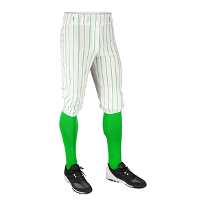 Pantalon de baseball unisexe professionnel pour baseball/softball, respirant, anti-humidité, séchage rapide, imprimé par sublimation, rayé - Product Image 5