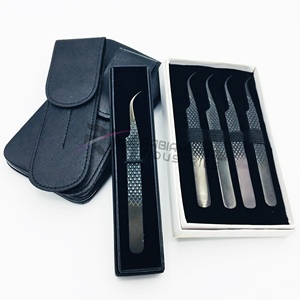 Pince à épiler professionnelle RMI de haute qualité, personnalisable, en acier inoxydable, précision anti-magnétique, couleur arc-en-ciel, pointue, 10 mm - Product Image 5