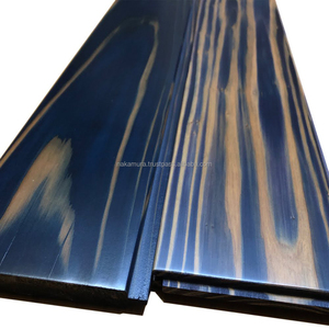 IRODORITAI FLOOR - Piso de Cedro Japonés Teñido, Tablas de Madera Natural con Sistema de Encaje Macho y Hembra, Revestimiento Cerámico, Modelo para Baño - Product Image 2