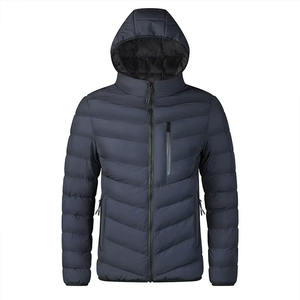 Custom Logo Men Light Puffer Jacket Thin Warm Winter <b>Bubble</b> <b>Coat</b> Windproof Stand Collar Casual Quilted Padded Jacket Supplier - Product Image 6