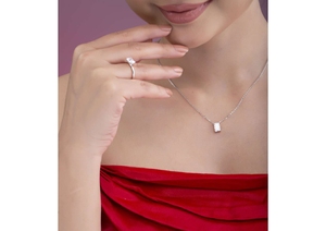 Colgante de Diamante Cultivado en Laboratorio de Primera Calidad para Mujer, Oro de 18 Quilates, Corte Radiante, Diamante CVD, Certificado IGI, Joyería de Lujo, Directo del Fabricante - Product Image 4