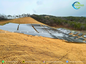Red de Fibra de Coco Orgánica (COIR NET) para Refuerzo de Superficies y Mantenimiento de la Estabilidad del Suelo en Proyectos de Protección de Taludes de Carreteras - Product Image 5