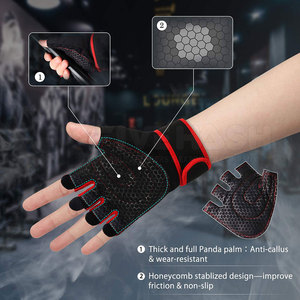 Guantes de Gimnasio en Oferta, Guantes de Cuero para Levantamiento de Pesas, Guantes de Fitness para Entrenamiento 2026 - Product Image 4