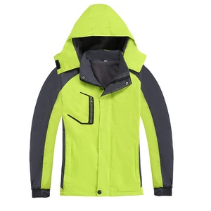 Vestes de sécurité coupe-vent pour hommes BFITIN, à capuche, formelles, OEM, pas chères, à fermeture éclair, en softshell, pour sports d'hiver en plein air - Product Image 6