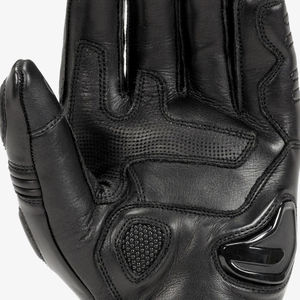 Gants de moto d'hiver en cuir à écran tactile, coupe-vent, armure en fibre de carbone, respirants, paume renforcée, résistants à l'usure, pour les doigts entiers - Product Image 2