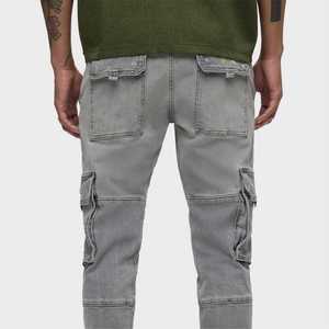 Jeans de Mezclilla para Hombre, Ecológicos, Ajustados, Rectos, de Tela Suave y Transpirable, para Uso Diario, Lavados, a Precio Económico y Alta Calidad - Product Image 4