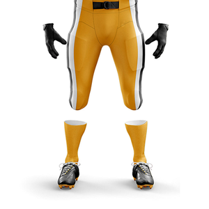 Uniformes de Fútbol Americano 100% Poliéster, Pantalones Cortos Sólidos, Transpirables, de Secado Rápido, Ligeros, Cómodos, con Estampado Digital de Alta Calidad - Product Image 6