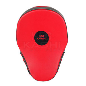 Lightweight Leather Non-Slip Moisture Wicking Focus Mitts Hook Loop Closure for Boxing <b>Trainers</b> Fitness Drills Coordination - Product Image 5