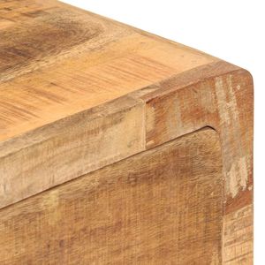 Credenza in Legno di Mango Naturale con Design Rustico e Finitura Grezza - Product Image 6