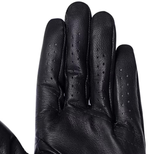 Custom Brand <b>White</b> Full Finger Golf Glove PU Leather Breathable Design Right Hand Unisex Sports Use Hook Loop Closure NSL-343 - Product Image 5