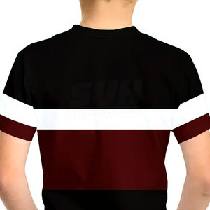เสื้อยืดเด็กคอกลมผ้าฝ้าย 100% ดีไซน์ล่าสุด เป็นมิตรกับสิ่งแวดล้อม สวมใส่สบาย พิมพ์ลาย ทรงหลวม สีตามสั่ง พร้อมโลโก้ตามสั่ง - Product Image 3