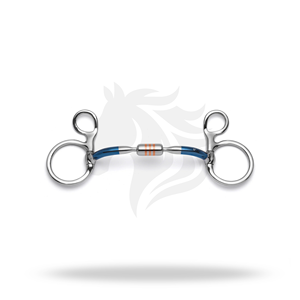Bocado de hierro dulce Baucher Capsule para entrenamiento y control en equitación - Product Image 1