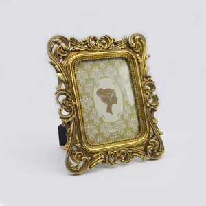 Versatile Size Vintage <b>Resin</b> <b>Frames</b> Handmade <b>Resin</b> Baroque Photo <b>Frame</b> for Home Decor Flexible Table or Wall Decor for Any Space - Product Image 5