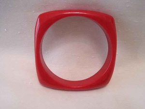 <b>Clear</b> <b>Resin</b> Round Bangle Bracelet Custom Color Flower Pattern Handmade Jewelry Craft Wearable Accessory Christmas - Product Image 2