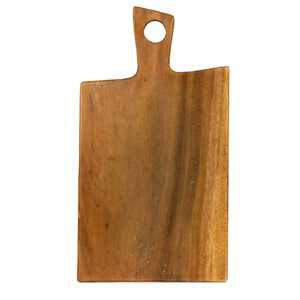 Planche de service rectangulaire artisanale en bois et résine époxy bleu océan foncé, motif vague de plage, plateau à charcuterie et plateau à fromages artistique - Product Image 4