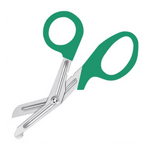 Ciseaux de traumatologie pour infirmières, ciseaux de premiers secours, 5,5 pouces, en acier inoxydable, ciseaux médicaux pour bandages, kit d'instruments d'urgence pour EMT et paramédicaux - Product Image 6