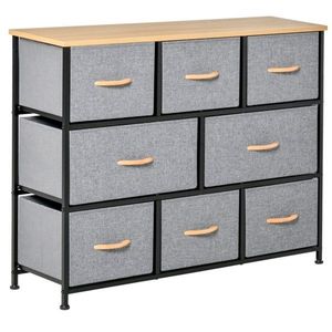 Fabric Storage Cabinet for Living Room - Product Image 4