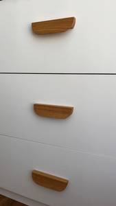 Poignées de meuble en bois uniques, forme personnalisée, finition artisanale naturelle polie, durables, pour décoration intérieure moderne - Product Image 6