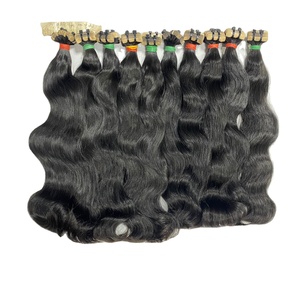 Extensiones de cabello humano sin procesar 100% Tape Ins de alta calidad ONDULADO NATURAL para mujeres negras - Product Image 1