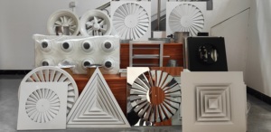 Fornitura dimensionale personalizzata/<span class=keywords><strong>dimensioni</strong></span> del viso 500*200mm griglia in alluminio a strato singolo rimovibile con rete in Nylon - Product Image 6