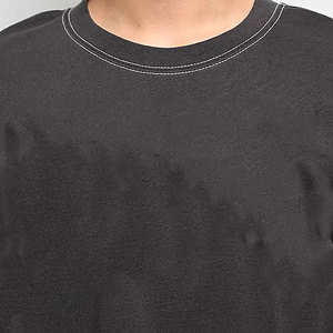 เสื้อเชิ้ตแขนยาวผู้ชายสไตล์สตรีทแวร์ คอกลม ทรงปกติ สีพื้น ขายดีรุ่นใหม่ปี 2026 สวมใส่สบาย ผลิตจากผ้าฝ้าย 100% ขายส่ง - Product Image 3