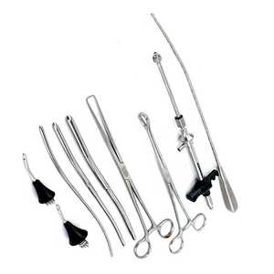 Ensemble d'instruments chirurgicaux génériques pour utérus, 8 pièces, gen cohen, pour chirurgie gynécologique, qualité hospitalière, en acier inoxydable - Product Image 2