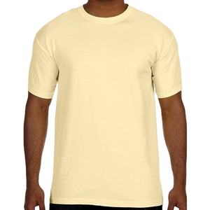 Camiseta de Manga Corta para Hombre de Diseño Exclusivo de Alta Calidad, Cuello Redondo, Color Sólido, Logotipo Personalizado, Más Vendida, Orientada a la Exportación - Product Image 1