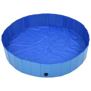 Grande piscine pliable pour chien en PVC bleu pour l'exercice aquatique canine - Product Image 3