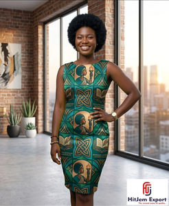 Tissu en coton imprimé africain de qualité supérieure pour vêtements de mode, décoration intérieure, promotion, vente en gros, fabricant de textiles OEM ODM - Product Image 1