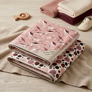 DOhar ผ้าคลุมเตียงผ้าฝ้ายนุ่มพิมพ์ลายสำหรับทุกฤดู - Product Image 4
