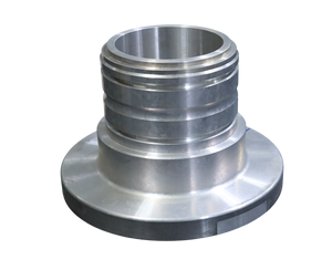 Adaptateur à bride étagée usiné CNC, en aluminium de haute qualité, procédé de fonderie au sable, certifié ISO, par Vartis Engineering - Product Image 1