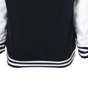 Custom College Varsity <b>Jacket</b> Wholesale Blank Formal <b>Canvas</b> Spring Unisex Football Jersey 2026 with original leather sleeves - Product Image 6