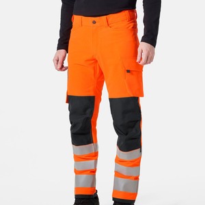 Men's High Visibility Reflective Safety <b>Pants</b> Lightweight Construction <b>Work</b> Wear <b>Cargo</b> Pocket Waterproof Working <b>Pants</b> - Product Image 3