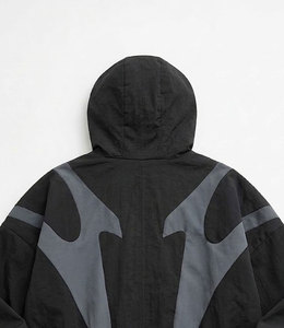 Custom Lightweight Windbreaker <b>Jacket</b> Waterproof Windproof Hooded Outdoor Running <b>Jacket</b> Men's Nylon <b>Zip</b> <b>Up</b> <b>Jacket</b> OEM ODM Whole - Product Image 5