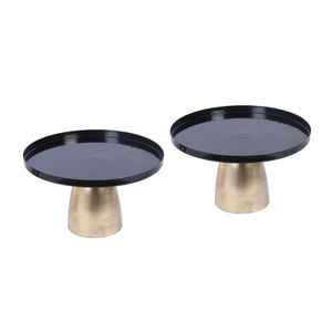 Soporte para cupcakes vintage de aluminio, soporte para pasteles de metal plateado de gran calidad, expositor redondo decorativo para postres para bodas y fiestas - Product Image 6