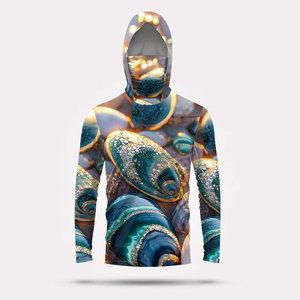 Ropa de Pesca de Secado Rápido Personalizada al por Mayor, Sudadera con Capucha y Camiseta de Manga Larga con Protección UV UPF 50+ para Deportes al Aire Libre - Product Image 3