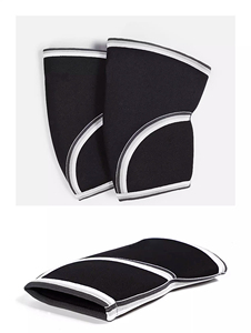 Rodillera de compresión de neopreno flexible de 5 mm y 7 mm para levantamiento de pesas, soporte para gimnasio y protección para powerlifting - Product Image 2
